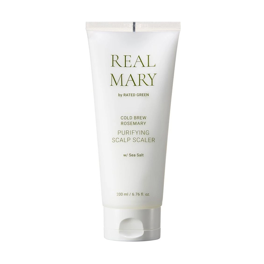 Очищувальна маска для шкіри голови Rated Green Real Mary Purifying Scalp Scaler з морською сіллю, 200 мл