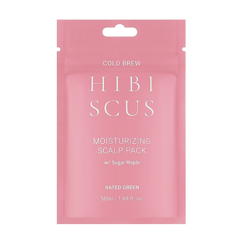 Зволожувальна маска для шкіри голови Rated Green Cold Brew Hibiscus Moisturizing Scalp Pack, 50 мл